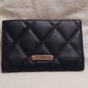 Nicole Miller Black Quilt Great Condition